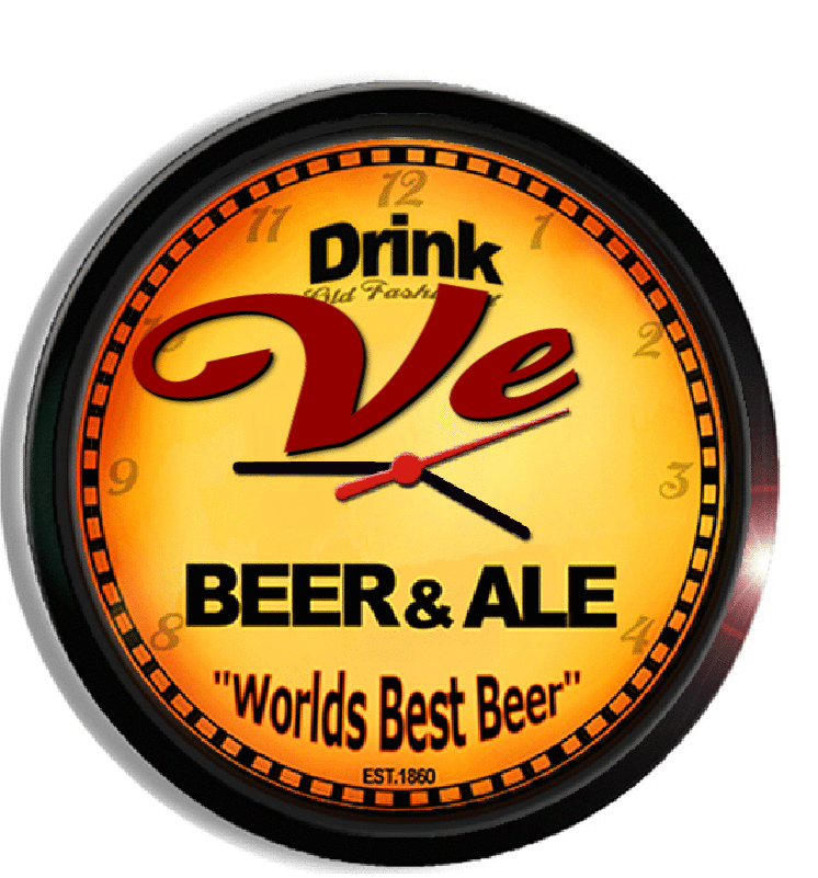 Personalized ve beer clock